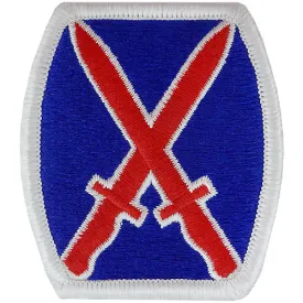 10th Mountain Division Class A Patch