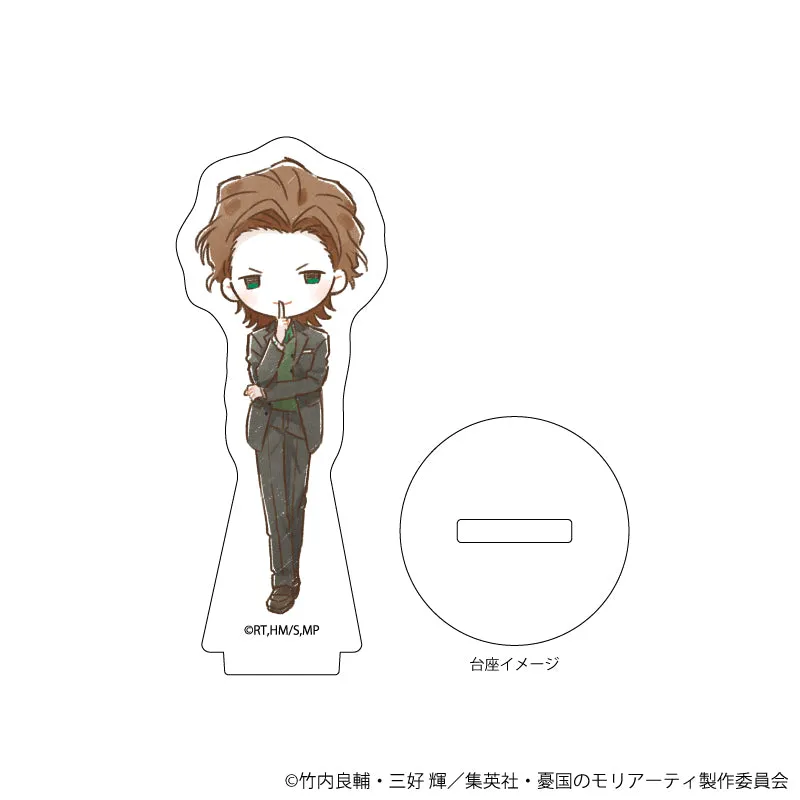 (1BOX=8)(Goods - Badge) Moriarty the Patriot Trading Acrylic Petit Stand 05 (GraffArt)