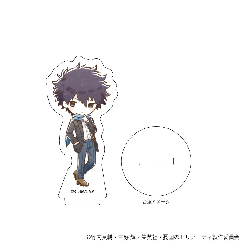 (1BOX=8)(Goods - Badge) Moriarty the Patriot Trading Acrylic Petit Stand 05 (GraffArt)