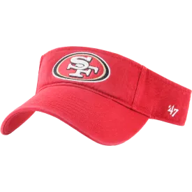 49ers 47 Clean Up Visor