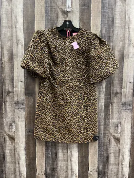 Animal Print Dress Designer Kate Spade, Size Xs