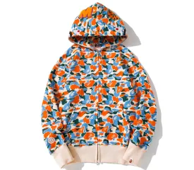 BAPE X MASTER & DYNAMIC FRIENDS & FAMILY CAMO SHARK HOODIE