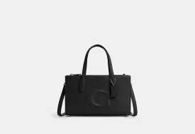 Coach Nina Small Tote In Black