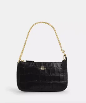 Coach Nolita 19 Wristlet Quilted Black