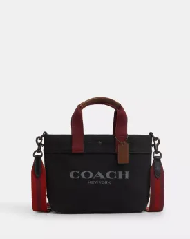 Coach Tote 20 In Colorblock Black