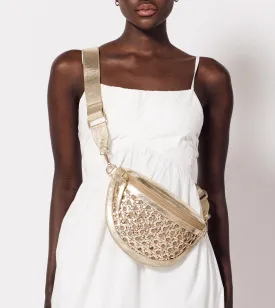 Doris Weave Crossbody | Gold