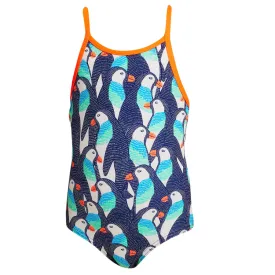 Funkita Toddler Girls Printed One Piece FG01T -  Pengoo Parade