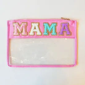 Fuzzy Patch MAMA Travel Bag