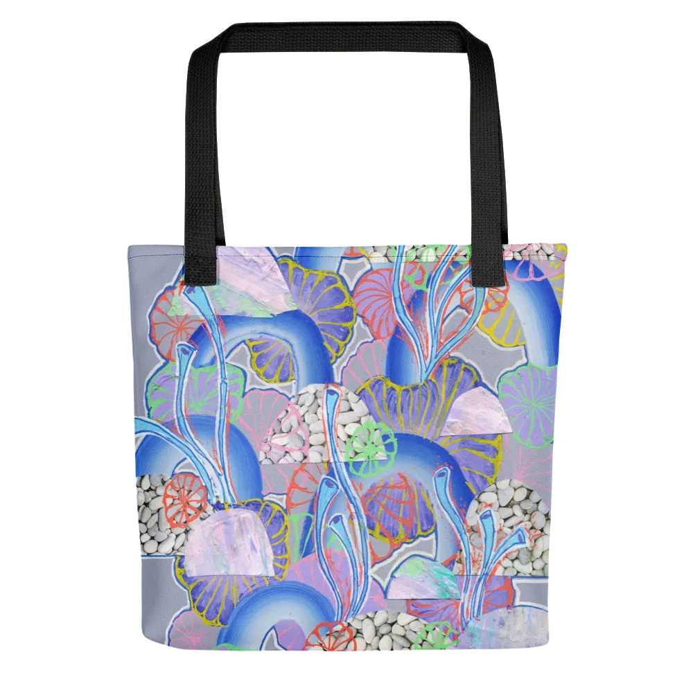 Grey Organism Tote bag