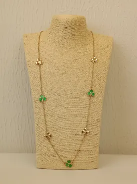 Jungle Gilt Trio Necklace