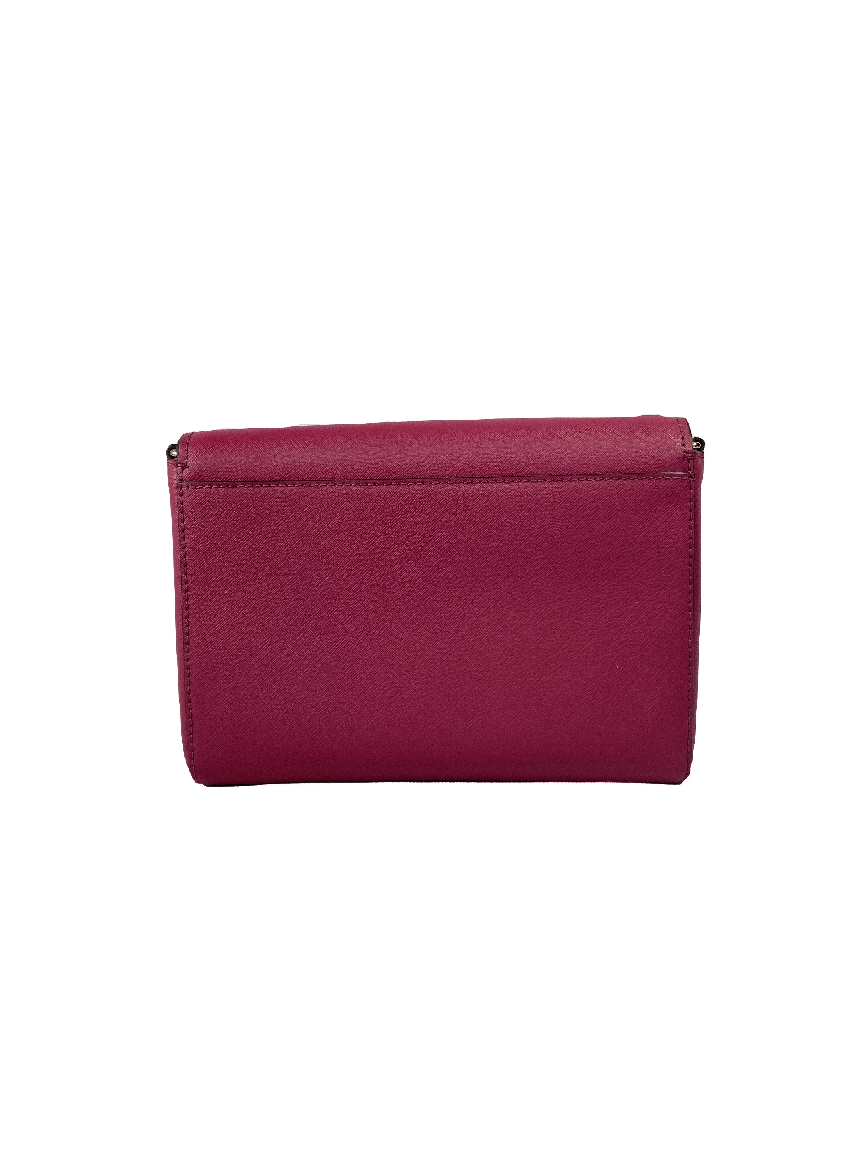 Kate Spade berry leather crossbody NWT