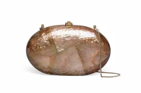 Oscar Clutch Gold Shell