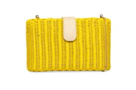 Sen Clutch - Lemon Yellow