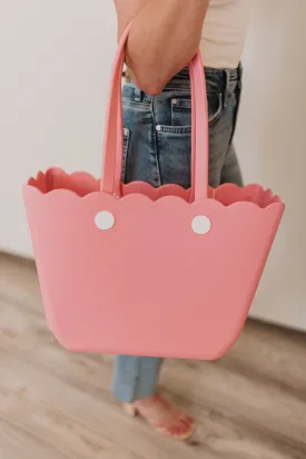 Take Me To The Beach Pink Versa Tote Bag