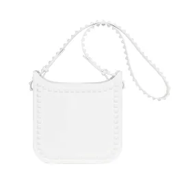 Toni Mid Crossbody in White